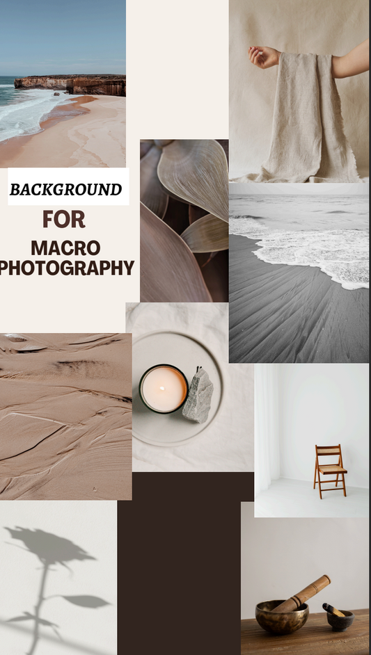 Backgrounds for Macro Photography