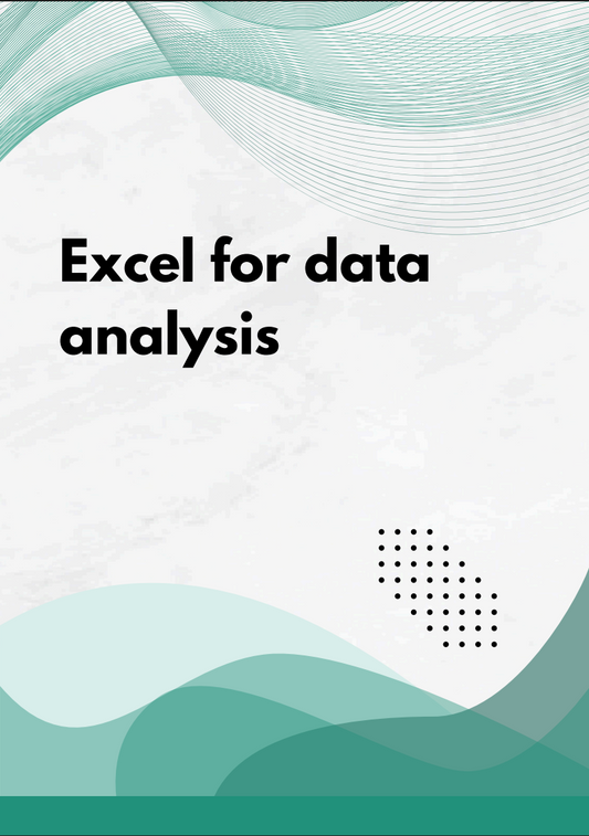 Excel for data analysis